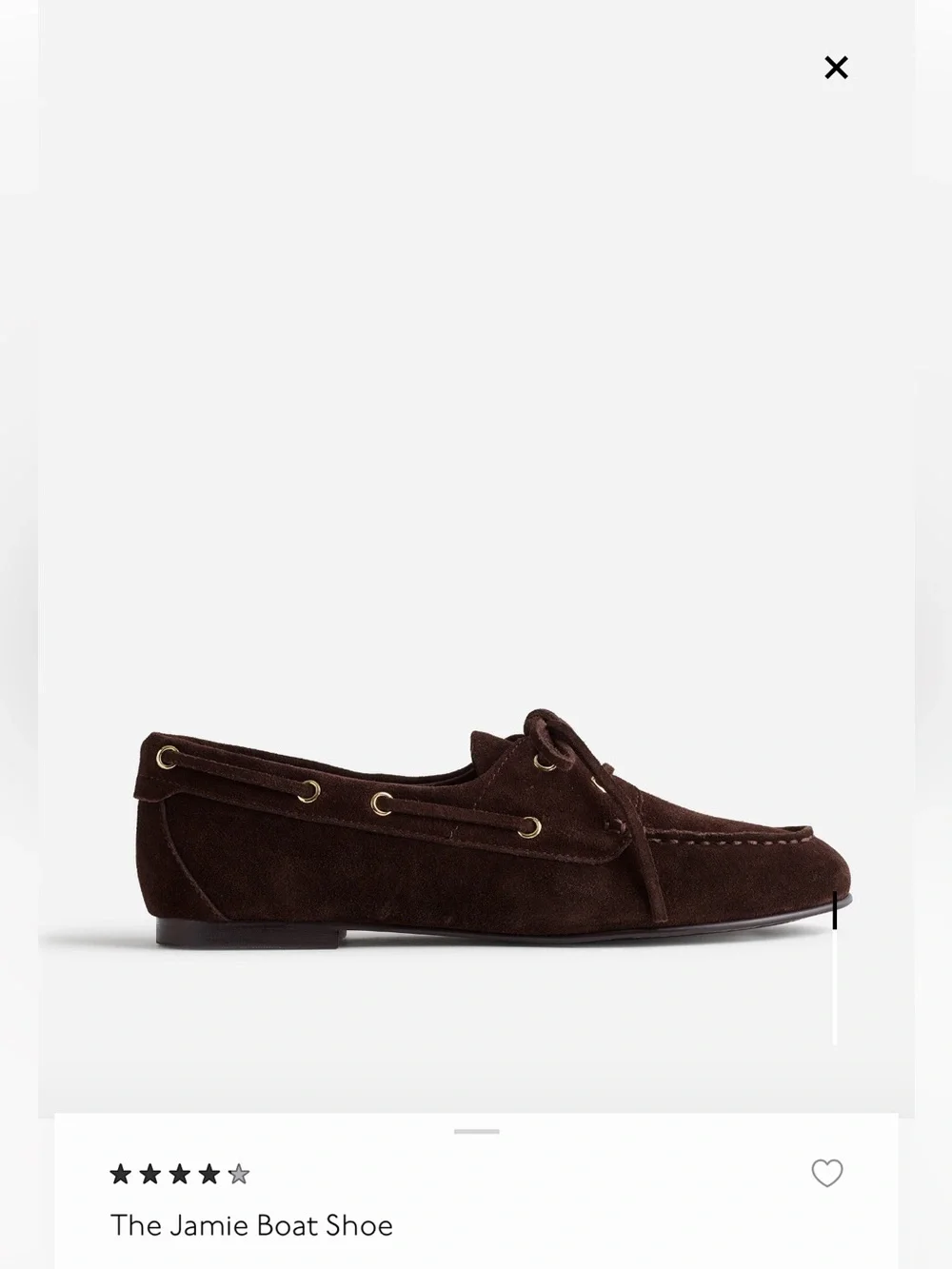 Madewell Jamie Boat Shoe in Dark Carob (size 8) - Picture 3 of 12